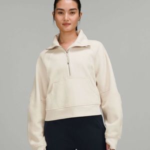 Lululemon Scuba Half zip Funnel Neck